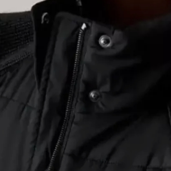 Athleta Incline Hybrid Jacket. Black. NWT. Size XL. Sweater Sleeves. - Picture 7 of 13